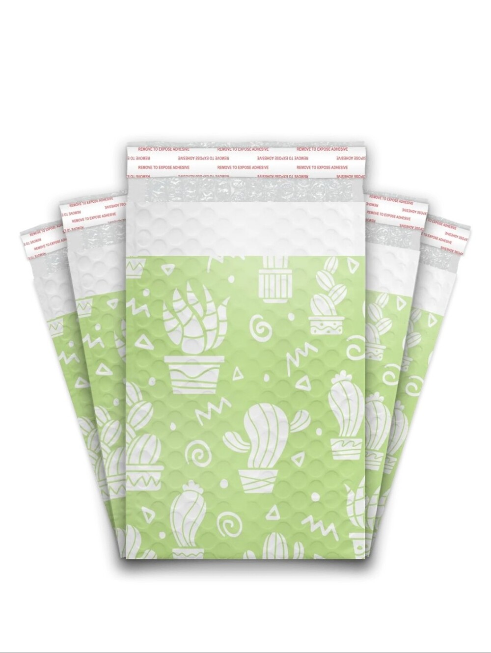 (20)ct. 6x9 "CACTUS" BUBBLE MAILERS